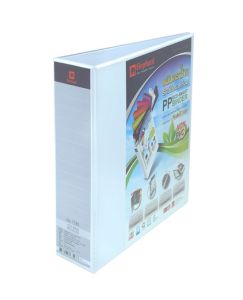 แฟ้ม 3 ห่วง ตราช้าง ปก PP TEARSEAL รุ่น 7380 ขนาด A4 สีขาว 