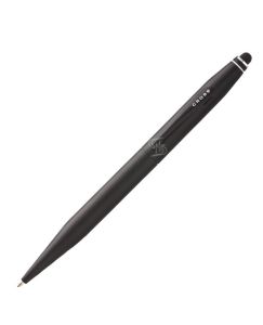 ปากกา Cross Tech 2 Satin Black Ballpoint Pen with 6mm Stylus #AT0652-1