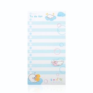 (Clearance) กระดาษโน๊ต ตราช้าง รุ่น SNOTE-107 ขนาด 75x150 มม. ลายมาเมะโกมะ (SD274184)