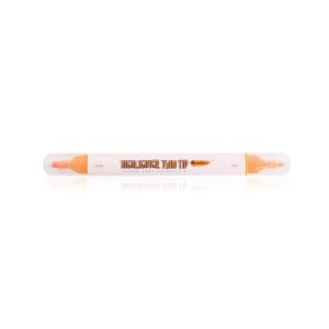 (สินค้าชำรุด) ปากกาเน้นข้อความ 2 หัว Quantum QH 781 ส้ม