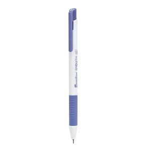 ปากกาลูกลื่น 0.5 มม. Quantum Geluloid Smooth ด้ามม่วง หมึกน้ำเงิน