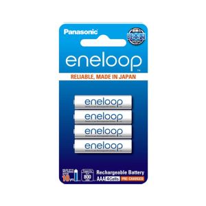 ถ่านชาร์จ Panasonic eneloop ขนาด AAA (แพ็ค/4ก้อน)