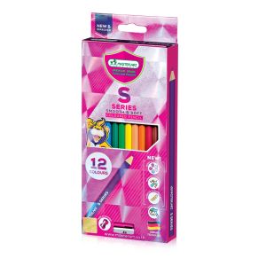 (Clearance) สีไม้ 12 สี แท่งยาว Master Art รุ่น S Series (SD273156)