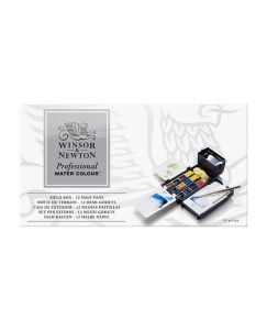 สีน้ำ Winsor & Newton ชุด 12 สี AWC Field Box #0190685