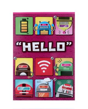 สมุดฉีกรายงาน 70 แกรม 50 แผ่น FMP-103 (คละลาย) ตราช้าง