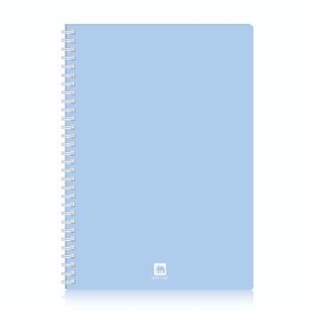 สมุดริมลวด ขนาด B5 70 แกรม 40 แผ่น WPP-118T เบบี้บลู ตราช้าง