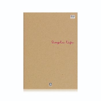 สมุดบันทึก ตราช้าง รุ่น QB-205T ขนาด B5 70 แกรม 60 แผ่น (คละลาย) 