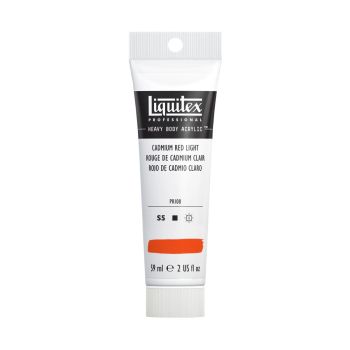 สีอะคริลิค Liquitex รุ่นโปรเฮฟวี่บอดี้ 59มล. S5 #152 CADMIUM RED LIGHT ROW