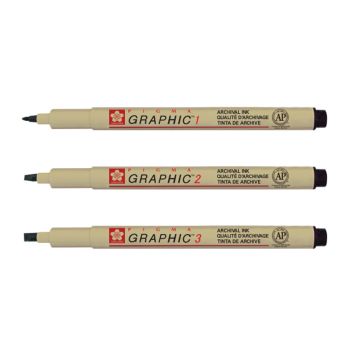 ปากกาตัดเส้นพิกม่า Pigma Graphic