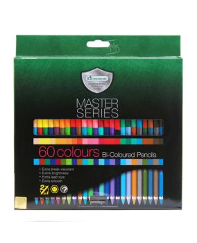สีไม้ 2หัว 60สี Master Art รุ่น Master Series 