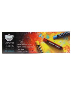 สีชอล์กน้ำมัน Master Art รุ่น Master Series 25 สี 